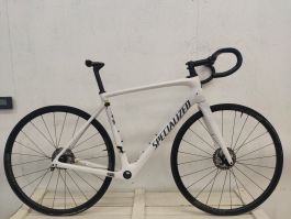 KIT TELAIO/RUOTE BICI DA CORSA SPECIALIZED ROUBAIX EPERT MIS 56 USATO 2018