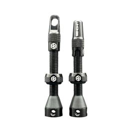 Valvole Bicicletta Big Bore Valvole Tubeless MUC-OFF Big Bore Hybrid Large - 1 Coppia, Nero, Per Ruote Bici MTB E Gravel Accessori Bici - Foto 6