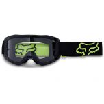 MASCHERA FOX MAIN STRAY NERO/GIALLO