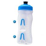 BORRACCIA FABRIC CAGELESS BLU/TRASPARENTE 600 ML