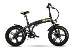 E-BIKE CITY URBAN JEEP FOLDING 20" FAT PIEGHEVOLE