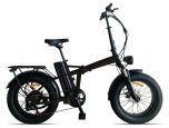 E-BIKE CITY URBAN TECNOBIKE GEKKO FAT NERO
