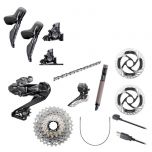 SHIMANO GRUPPO DURA ACE R9270 DI2 DISC POWERMETER 4IIII