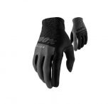 GUANTI CICLISMO 100% MTB CELIUM NERO/GRIGIO