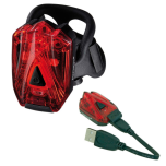 FANALINO POSTERIORE INFINI LAVA 3LED 15 LUMENS USB