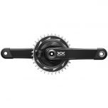 GUARNITURA CON MISURATORE DI POTENZA QUARQ SRAM XX SL EAGLE T-TYPE DUB 34 T A 12 VELOCITA' 170 mm