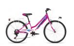 BICI BAMBINA TECNOBIKE CITY CORAL 24" FUXIA