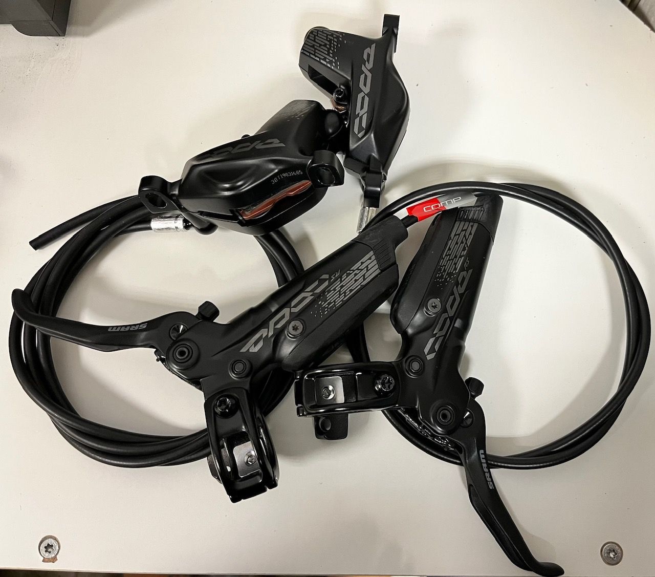 スラム SRAM GUIDE RE 油圧ディスクブレーキ　前後セット SRAM GUIDE RE 油圧ディスクブレーキ スラム ガイド 前後セット