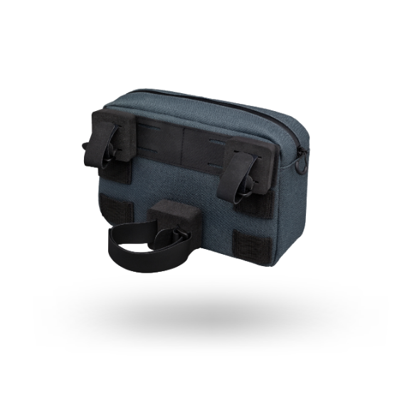 SYSTEM-S 2 in 1 borsa da bicicletta borsa da manubrio supporto per