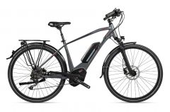 BICI E-CITY POSITIVE UOMO A PEDALATA ASSISTITA GRIGIO