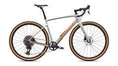 BICI GRAVEL SPECIALIZED DIVERGE 4 COMP CARBON BIANCO ARANCIONE