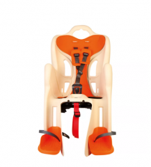 SEGGIOLINO BELLELLI BICI POSTERIORE MODELLO B-ONE arancione