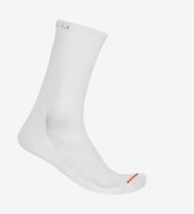 CALZINI CASTELLI A/C 18 DONNA BIANCO