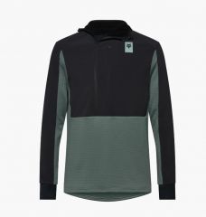 MAGLIA MANICA LUNGA FOX DEFEND THERMAL HOODIE VERDE