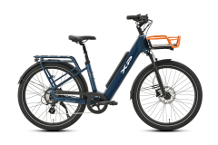 E-CITY BIKE XP I-D8.4 26" DA DONNA A PEDALATA ASSISTITA BLU