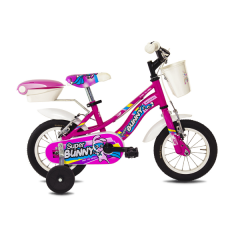 BICI BAMBINA MYLAND SUPER BUNNY 12"-FUXIA