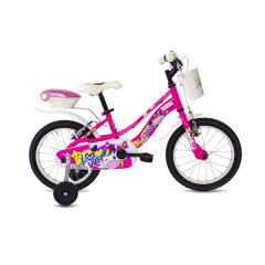 BICI BAMBINA MYLAND LOVE 16" FUXIA