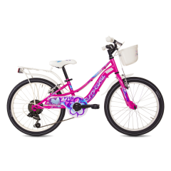 BICI BAMBINA MYLAND CITY GIRL 20" 6 VELOCITA' FUXIA