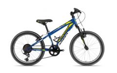 BICI BAMBINO TECNOBIKE MTB SPEED 20" 6 VELOCITA' blu