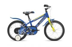 BICI BAMBINO TECNOBIKE MOTO 16" BLU