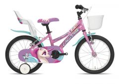 BICI BAMBINA TECNOBIKE UNICORN 16"-ROSA