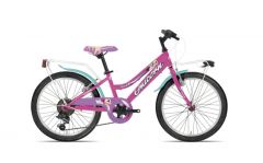 BICI BAMBINA TECNOBIKE UNICORN 20" 6 VELOCITA' FUXIA