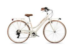 CITY BIKE TECNOBIKE BELLE EPOQUE LADY 28" 7 VELOCITA'-PANNA