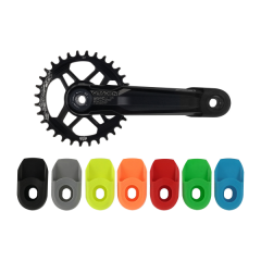 PROTEZIONE PEDIVELLA GUARNITURA SHIMANO/SRAM COLORE NERO