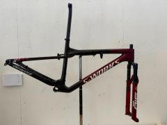 KIT TELAIO MTB SPECIALIZED S-WORKS EPIC WORLD CUP USATO MISURA L ANNO 2023