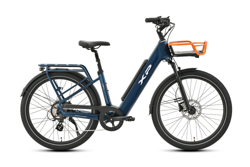 E-CITY BIKE XP I-D8.4 26" DA DONNA A PEDALATA ASSISTITA BLU